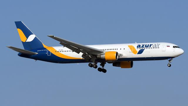 VP-BRA:Boeing 767-300:Azur Air